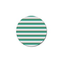 Stripey 4 Golf Ball Marker by anthromahe