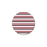 Stripey 5 Golf Ball Marker (4 pack) Front