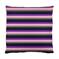 Stripey 9 Standard Cushion Case (two Sides) by anthromahe