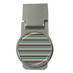 Stripey 10 Money Clips (round)  by anthromahe