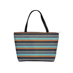 Stripey 10 Classic Shoulder Handbag by anthromahe