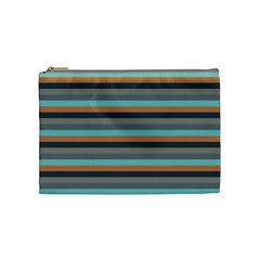 Stripey 10 Cosmetic Bag (medium) by anthromahe