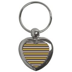 Stripey 12 Key Chain (Heart)