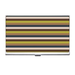 Stripey 12 Business Card Holder by anthromahe