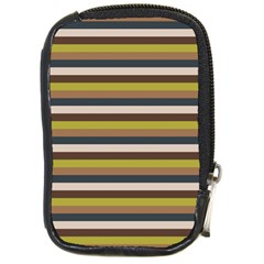 Stripey 12 Compact Camera Leather Case
