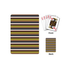 Stripey 12 Playing Cards Single Design (Mini)