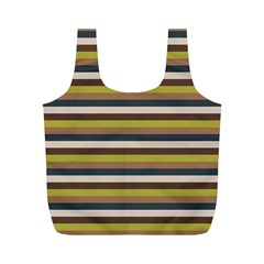 Stripey 12 Full Print Recycle Bag (m) by anthromahe