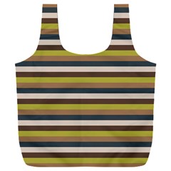 Stripey 12 Full Print Recycle Bag (xxxl) by anthromahe