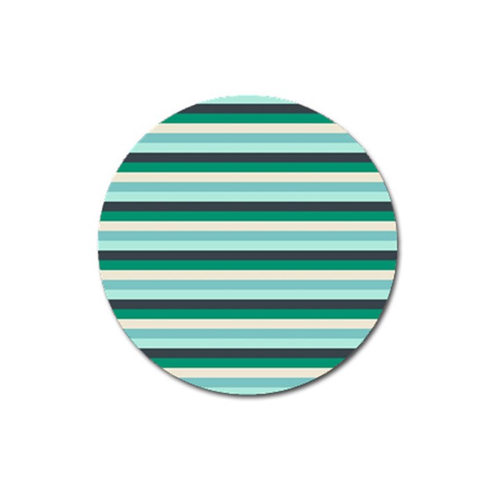 Stripey 14 Magnet 3  (Round)