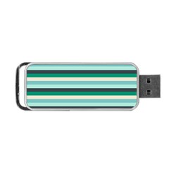 Stripey 14 Portable Usb Flash (two Sides) by anthromahe