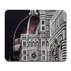 Santa Maria Del Fiore  Cathedral At Night, Florence Italy Large Mousepads by dflcprints