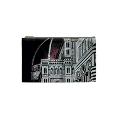 Santa Maria Del Fiore  Cathedral At Night, Florence Italy Cosmetic Bag (small) by dflcprints