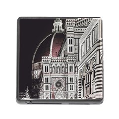 Santa Maria Del Fiore  Cathedral At Night, Florence Italy Memory Card Reader (square 5 Slot) by dflcprints