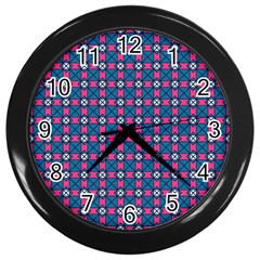 Df Tentifancy Look Wall Clock (black) by deformigo