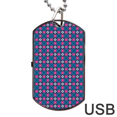 Df Tentifancy Look Dog Tag Usb Flash (two Sides)