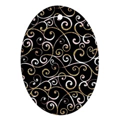 Swirly Gyrl Ornament (Oval)