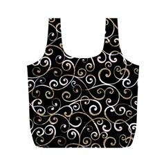 Swirly Gyrl Full Print Recycle Bag (m)