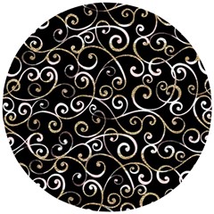 Swirly Gyrl Wooden Puzzle Round