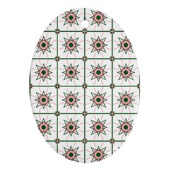 Df Camilla Vago Oval Ornament (two Sides) by deformigo