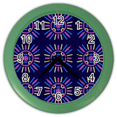 Df Kaysie Rainolds Color Wall Clock by deformigo