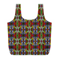 ABSTRACT-R-3 Full Print Recycle Bag (L)