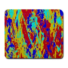 Multicolored Vibran Abstract Textre Print Large Mousepads by dflcprintsclothing