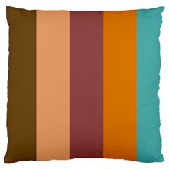 Stripey 15 Large Cushion Case (one Side) by anthromahe