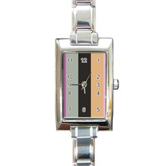 Stripey 16 Rectangle Italian Charm Watch by anthromahe