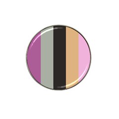 Stripey 16 Hat Clip Ball Marker (10 Pack) by anthromahe