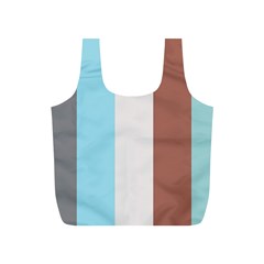 Stripey 17 Full Print Recycle Bag (s) by anthromahe