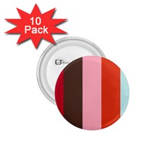 Stripey 19 1 75  Buttons (10 Pack) by anthromahe