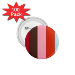 Stripey 19 1 75  Buttons (100 Pack)  by anthromahe