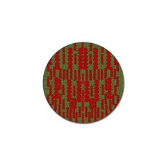 Bloom In Yule Season Colors Golf Ball Marker (10 Pack) by pepitasart