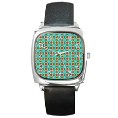 Df Stephania Melins Square Metal Watch by deformigo