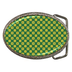 Df Green Domino Belt Buckles by deformigo