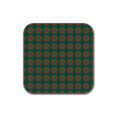 Df Alexis Finley Rubber Square Coaster (4 Pack)  by deformigo