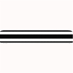 Black & White Stripes Small Bar Mats by anthromahe