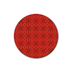 Tiling Zip A Dee Doo Dah+designs+red+color+by+code+listing+1 8 [converted] Rubber Coaster (round)  by deformigo