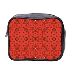 Tiling Zip A Dee Doo Dah+designs+red+color+by+code+listing+1 8 [converted] Mini Toiletries Bag (two Sides)
