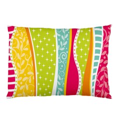 Abstract Lines Pillow Case (two Sides) by designsbymallika