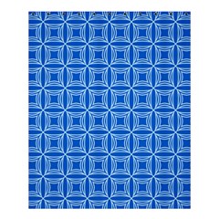 Df Blue Woollister Shower Curtain 60  X 72  (medium)  by deformigo