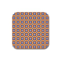 Df Forgemino Rubber Square Coaster (4 Pack)  by deformigo