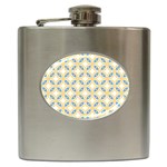 DF Romeo Lisetti Hip Flask (6 oz) Front