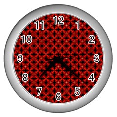 Df Loregorri Wall Clock (silver) by deformigo