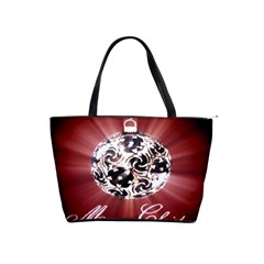 Merry Christmas Ornamental Classic Shoulder Handbag by christmastore