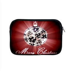 Merry Christmas Ornamental Apple Macbook Pro 15  Zipper Case by christmastore