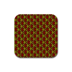 Rby-b-8-4 Rubber Square Coaster (4 Pack)  by ArtworkByPatrick