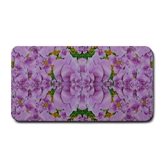 Fauna Flowers In Gold And Fern Ornate Medium Bar Mats