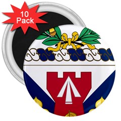 Coat Of Arms Of United States Army 111th Engineer Battalion 3  Magnets (10 Pack)  by abbeyz71