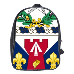 Coat Of Arms Of United States Army 111th Engineer Battalion School Bag (xl) by abbeyz71